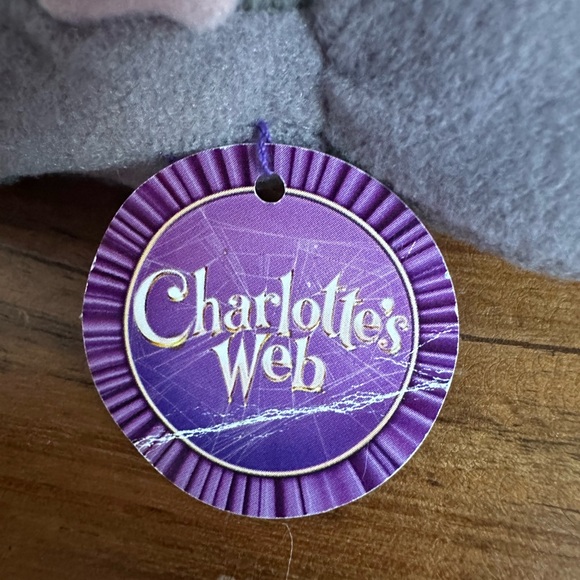 Charlotte's Web Templeton the Mouse Plush Promo/Wedy's - Picture 9 of 9
